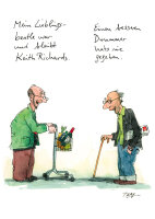 Peter Gaymann Postkarte Mein Lieblingsbeatle war und...