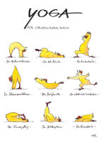 Peter Gaymann Postkarte Yoga Schwarzwald