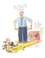 Peter Gaymann Postkarte Das Alles wird eines Tages dir...