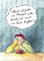 Peter Gaymann Poster Therapie